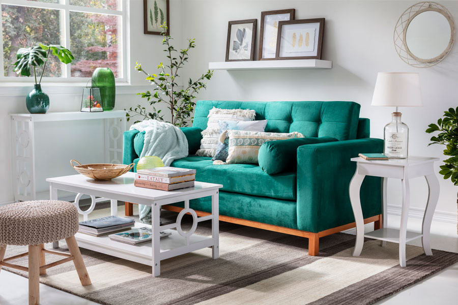Medidas ideales para colocar muebles y decoración en casa: mesas de centro