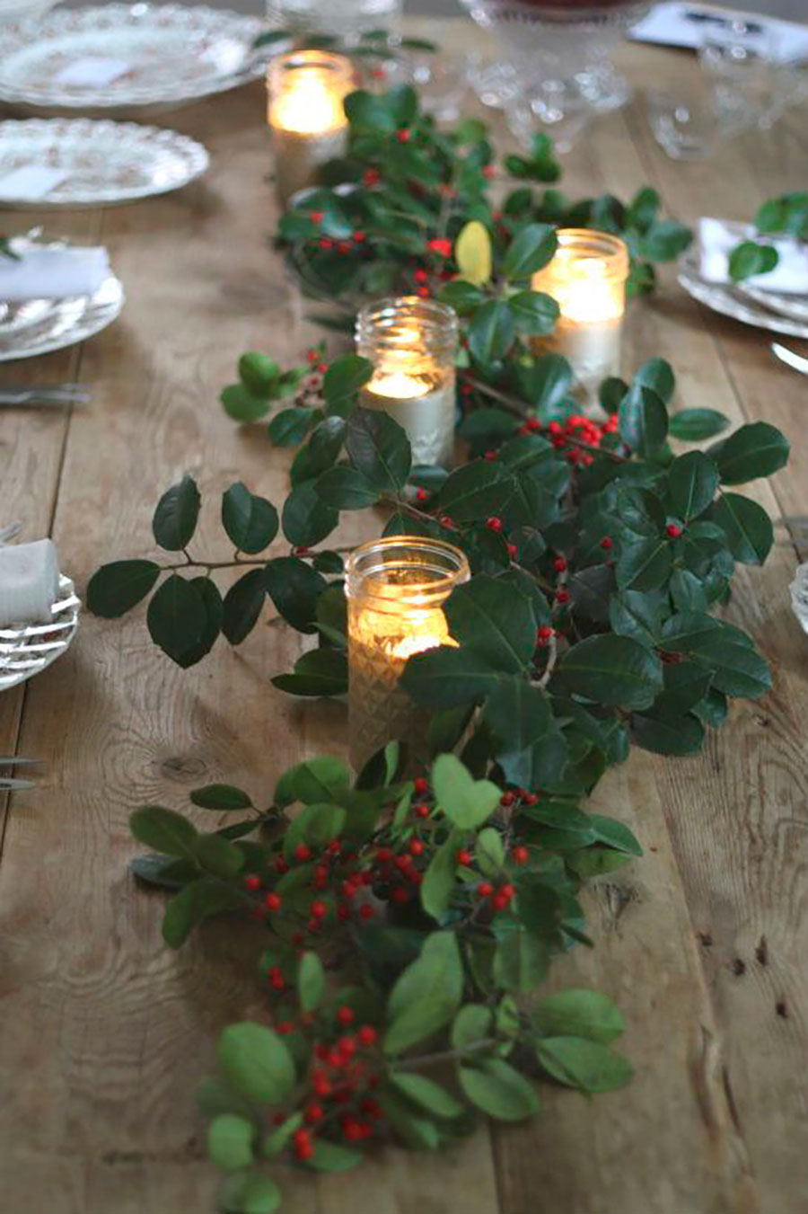 10 creativas economicas decoraciones mesa navidad centro mesa