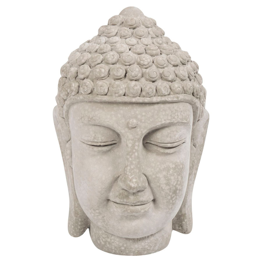como integrar Buda decoración cabeza