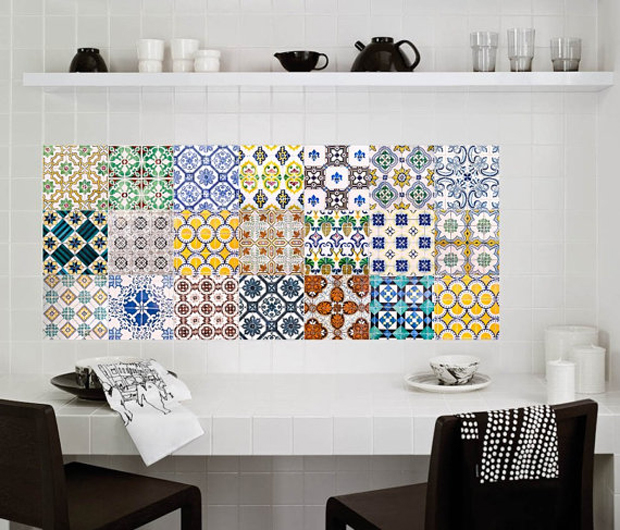 5 usos para azulejos autoadhesivos decoracion pared