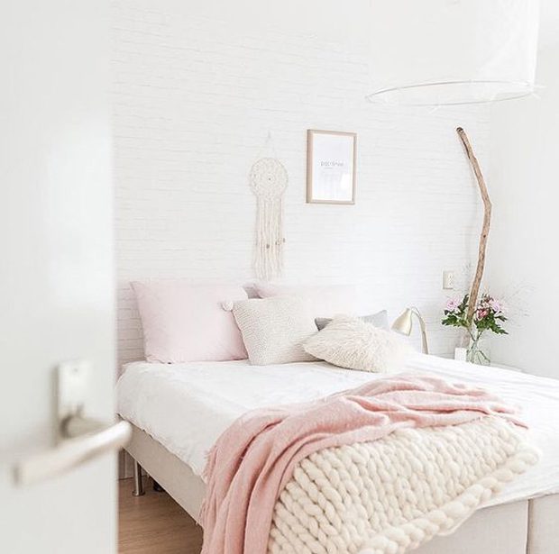 decorar con rosado ropa de cama sabanas
