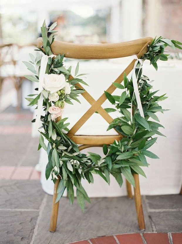 ideas decorativas para matri que marcaran diferencia guirnalda silla