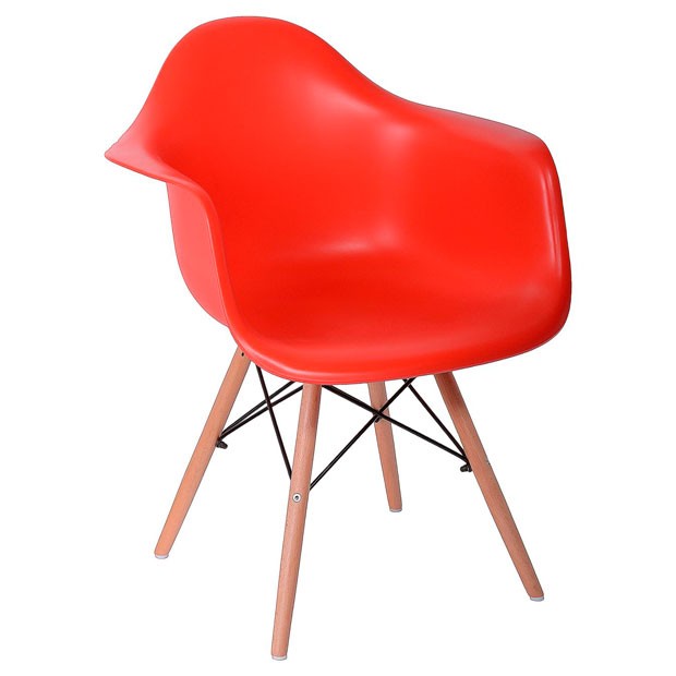 ponle color decora con rojo silla basel rojo