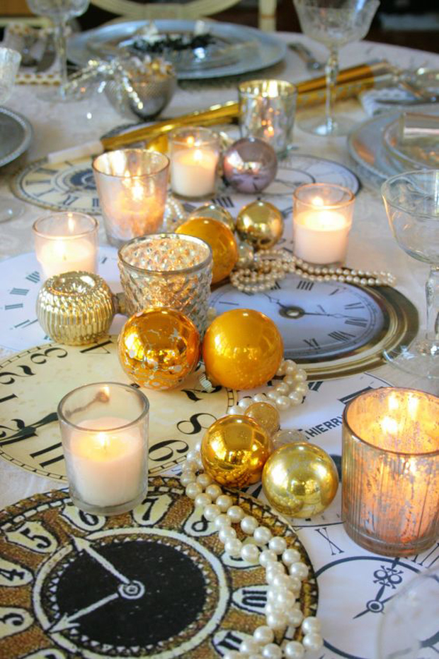 5 ideas para hacer brillar mesa ano nuevo adornos navidad