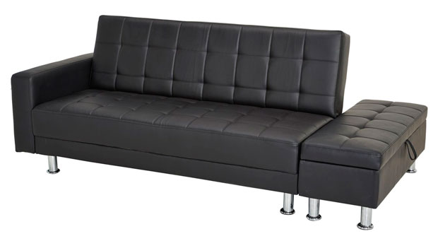 espacios magnificos futones futon caja almacentamiento negro