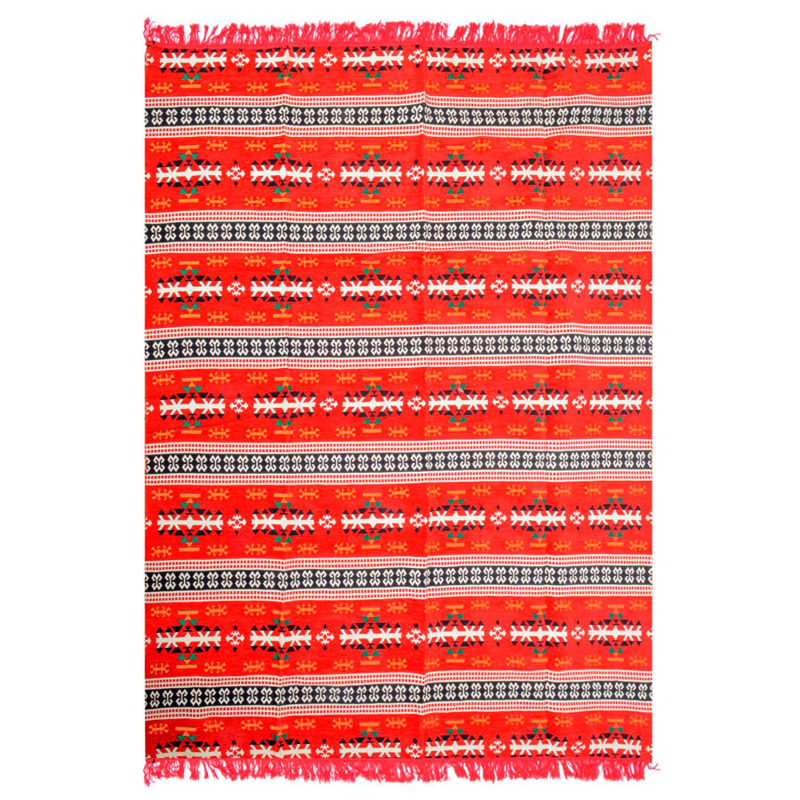 alfombras con personalidad alfombra edirne roja