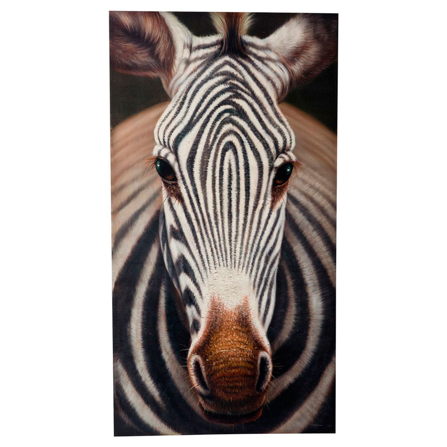 la vuelta al mundo en 8 objetos homy canvas zebra